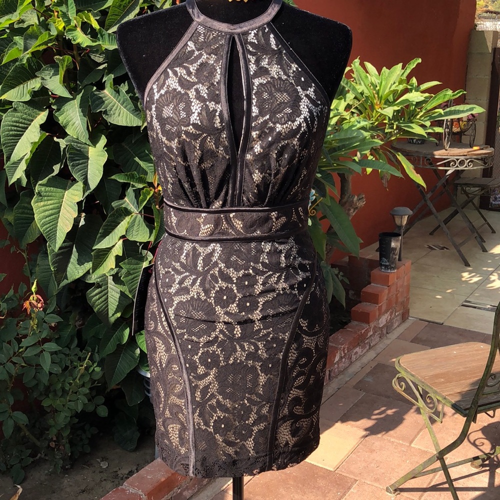 BEBE lace dress